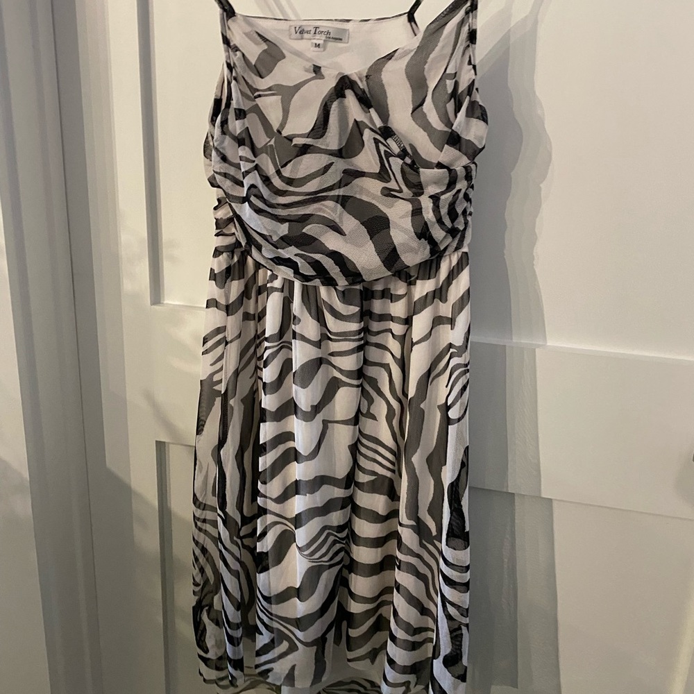 zebra dress